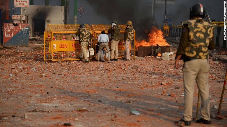 Seven killed in Delhi after violent clashes: Police