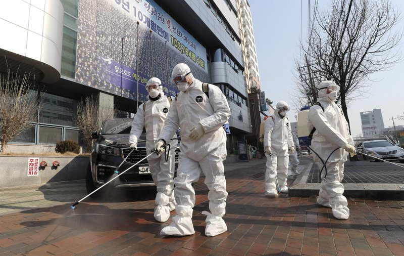 South Korea city urges 2.5M to stay home as virus cases grow