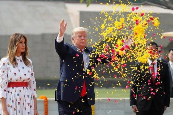 Americans stand strongly with Mahatma Gandhi’s vision: Trump at Rajghat
