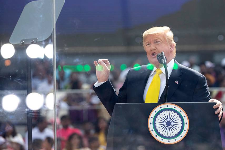 महात्मा गान्धीको दृष्टिकोणमा अमेरिका उभिन्छ : ट्रम्प