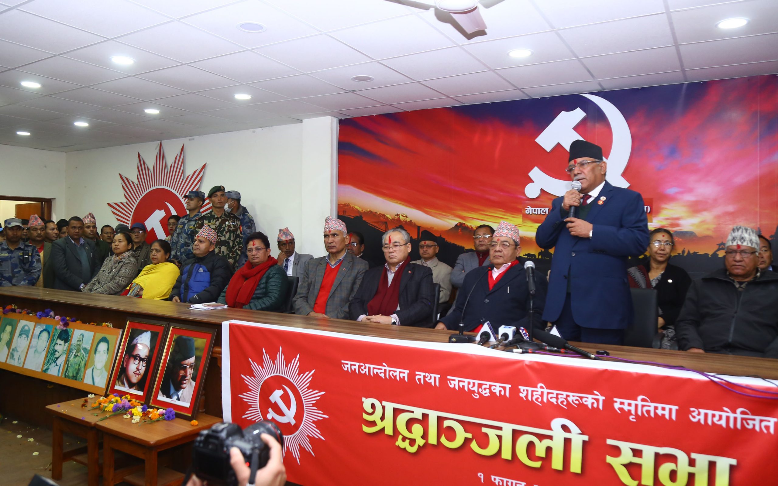 नेकपाको सही विचार र सही नेतृत्व भएकै कारण असम्भव भनिएका कुराहरु सम्भव हुँदै गएको छ :प्रचण्ड