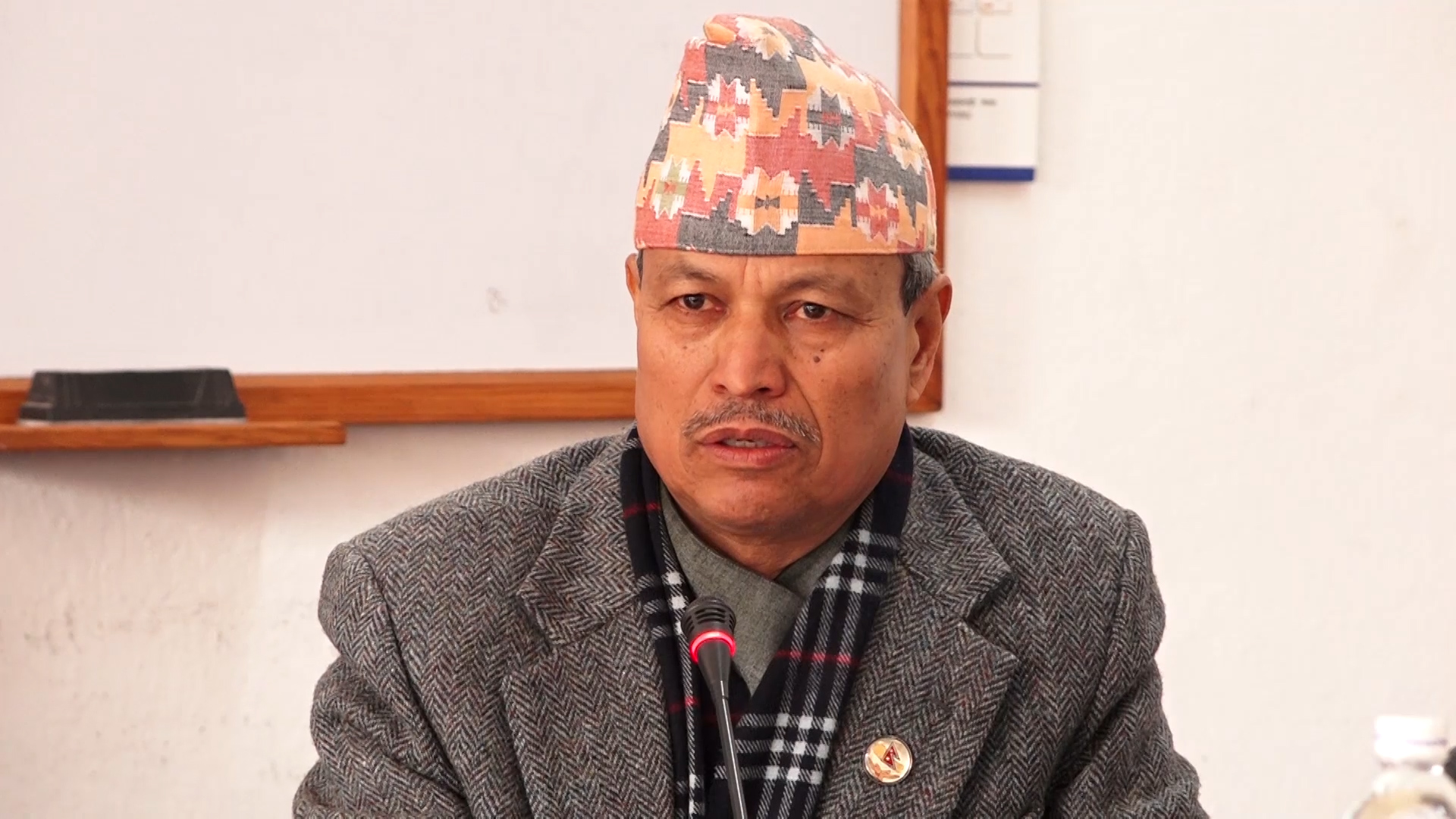एमसीसीको विषयलाई धेरैले प्रतिष्ठाको विषय बनाएर राष्ट्रहित र स्वार्थभन्दा नीजि धारणा राख्ने गरेको भीम रावलको आरोप