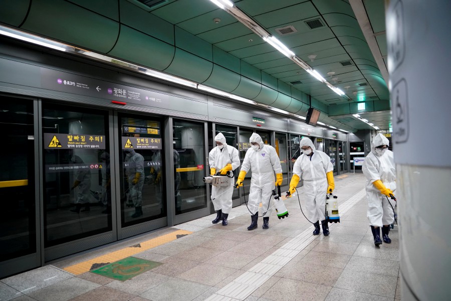 S.Korea confirms 571 more cases of COVID-19, 2,337 in total