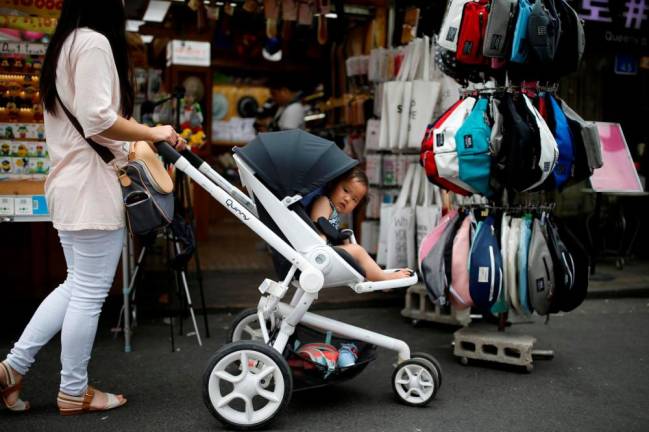 South Korea’s birth rate falls to all-time low