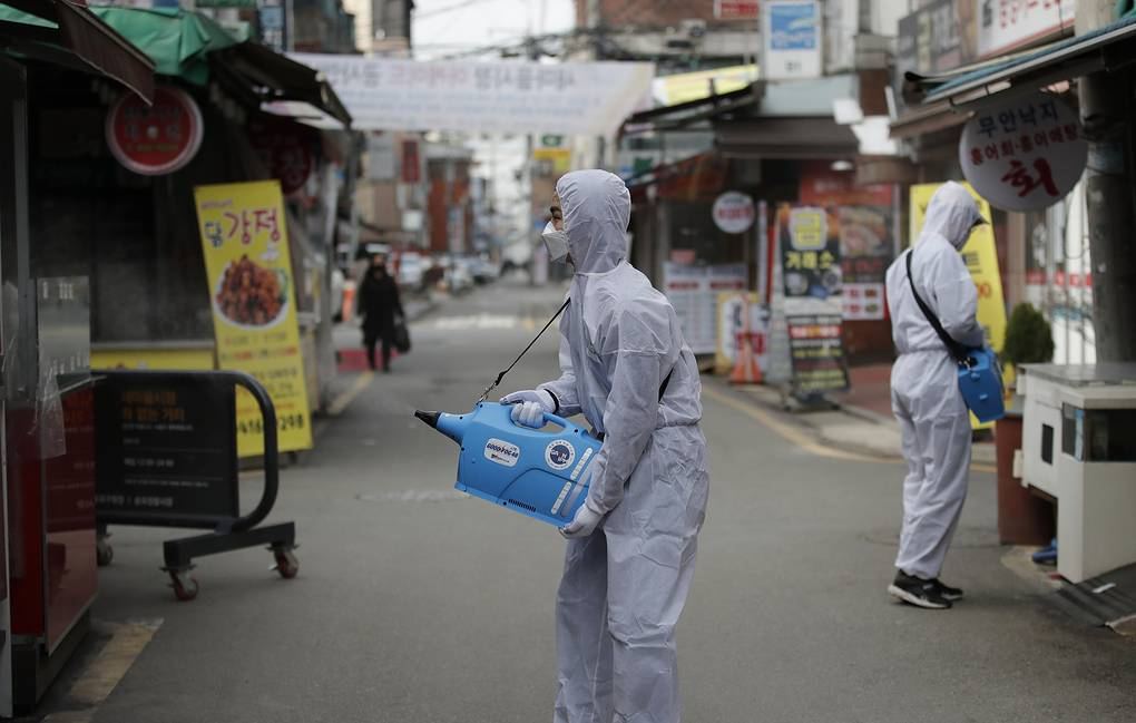 S.Korea confirms 594 more cases of COVID-19, 2,931 in total
