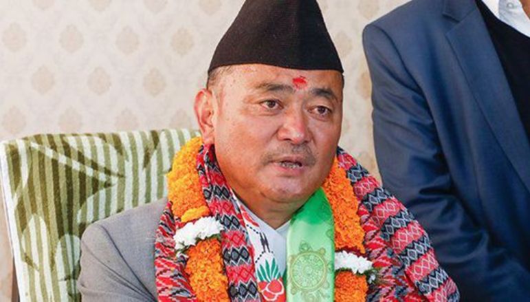 यी हुन् मन्त्री नेम्वाङसमक्ष खोटाङ्गेको लिखित पाँच माग