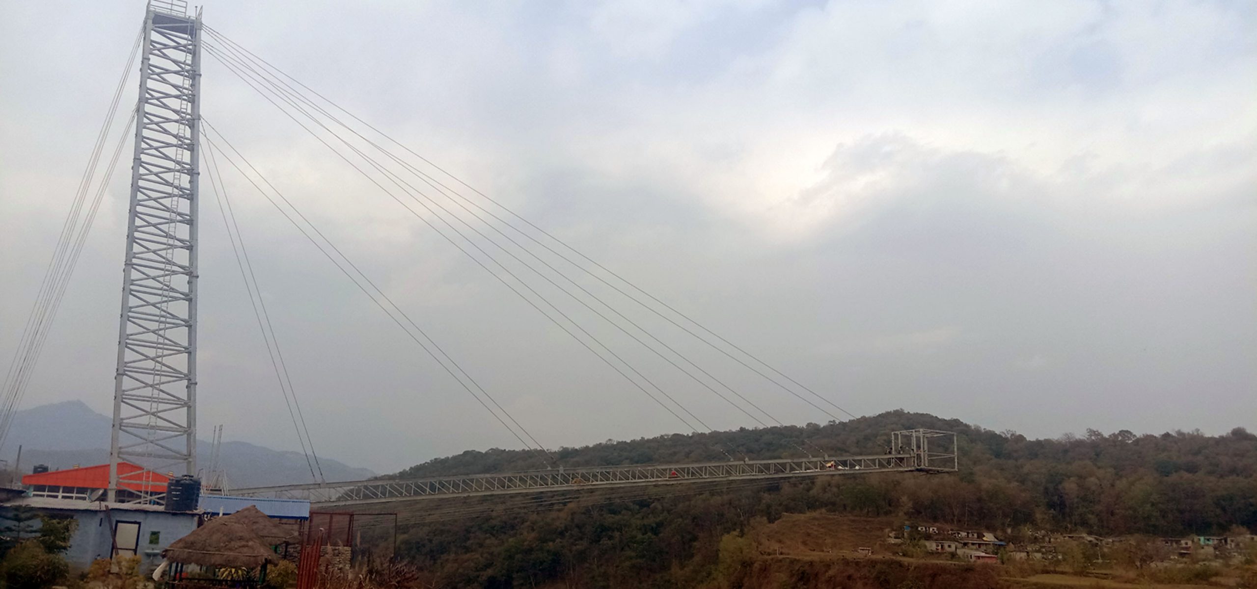 आठ करोडको लगानीमा बन्जी जम्प  निर्माण