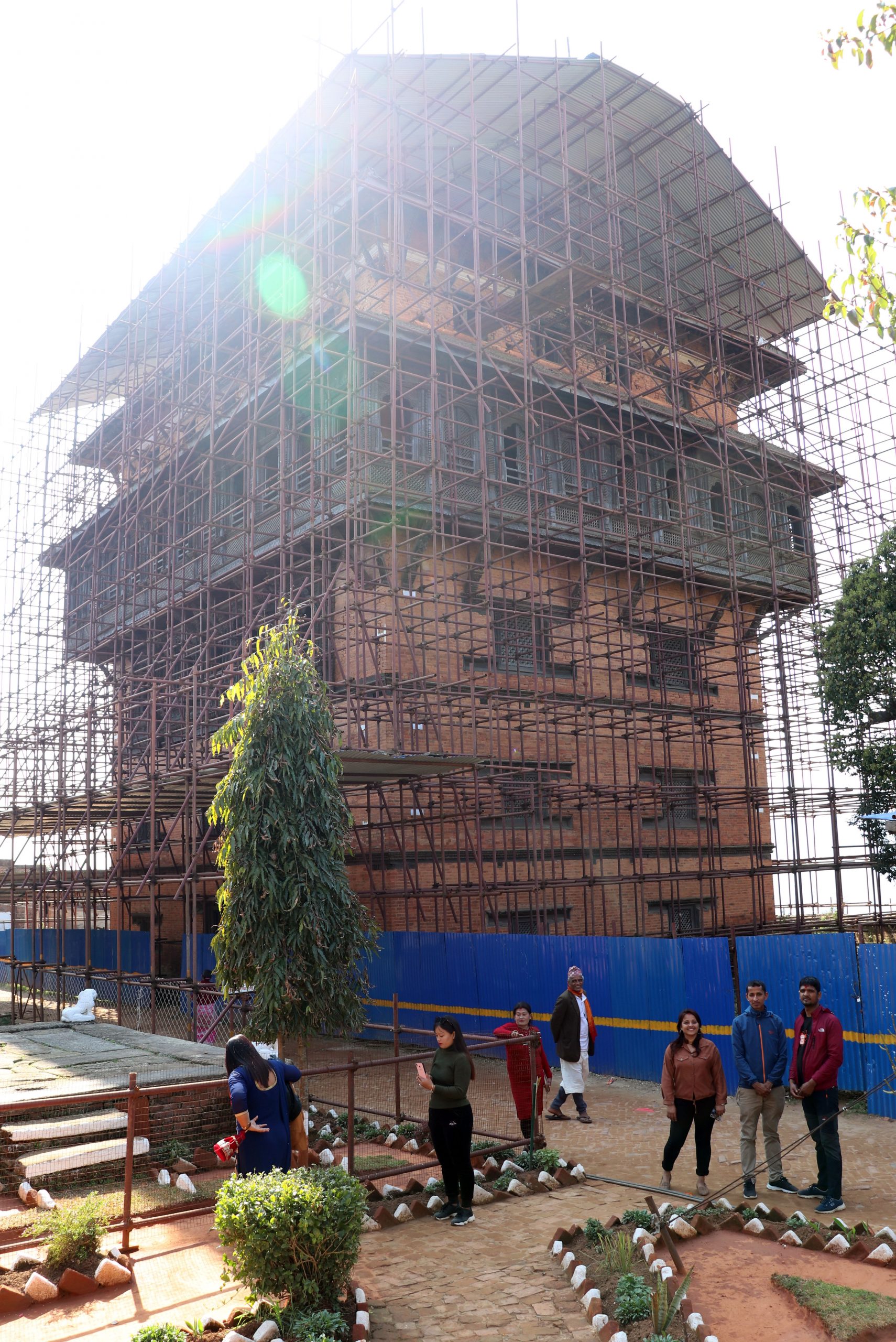 निर्माणाधीन नुवाकोटको साततले दरबार (फोटो फिचर)