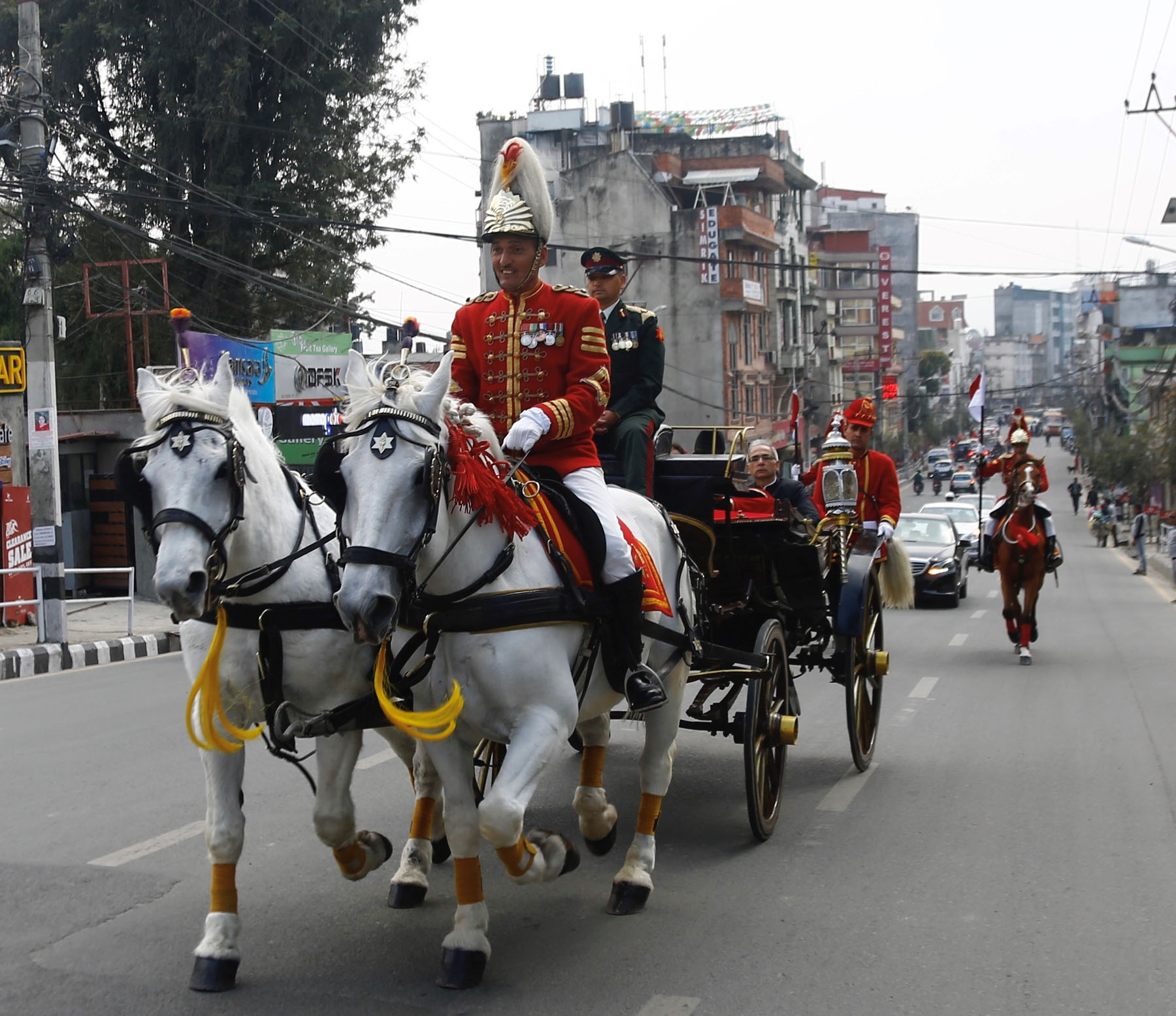 भारतीय नवनयुक्त राजदूत बग्गीमा