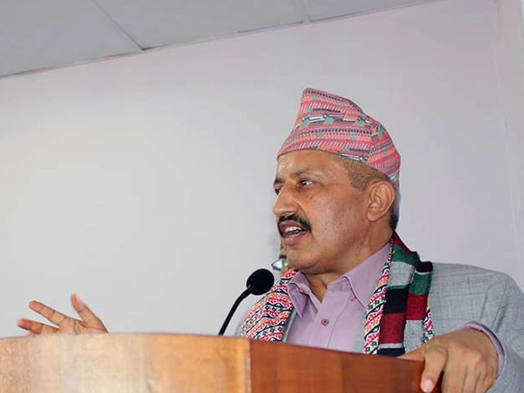 उद्घाटन नगरी मन्त्री पोखरेल फर्किनुभयो