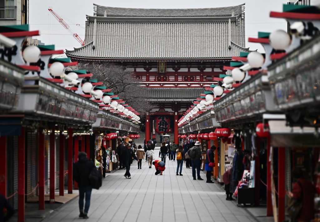 Tokyo tourist sites ‘nearly empty’ as coronavirus bites