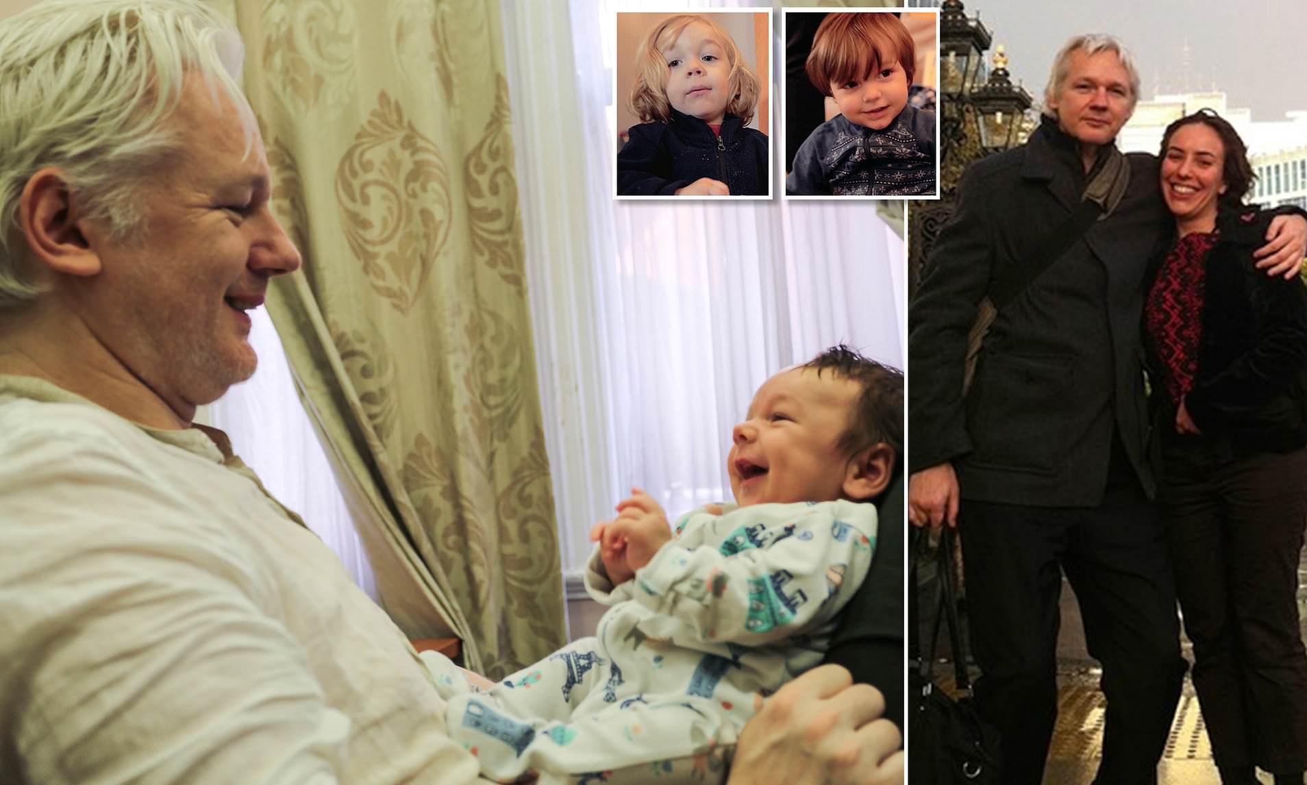 Assange fathered two kids with lawyer in Ecuador embassy: report