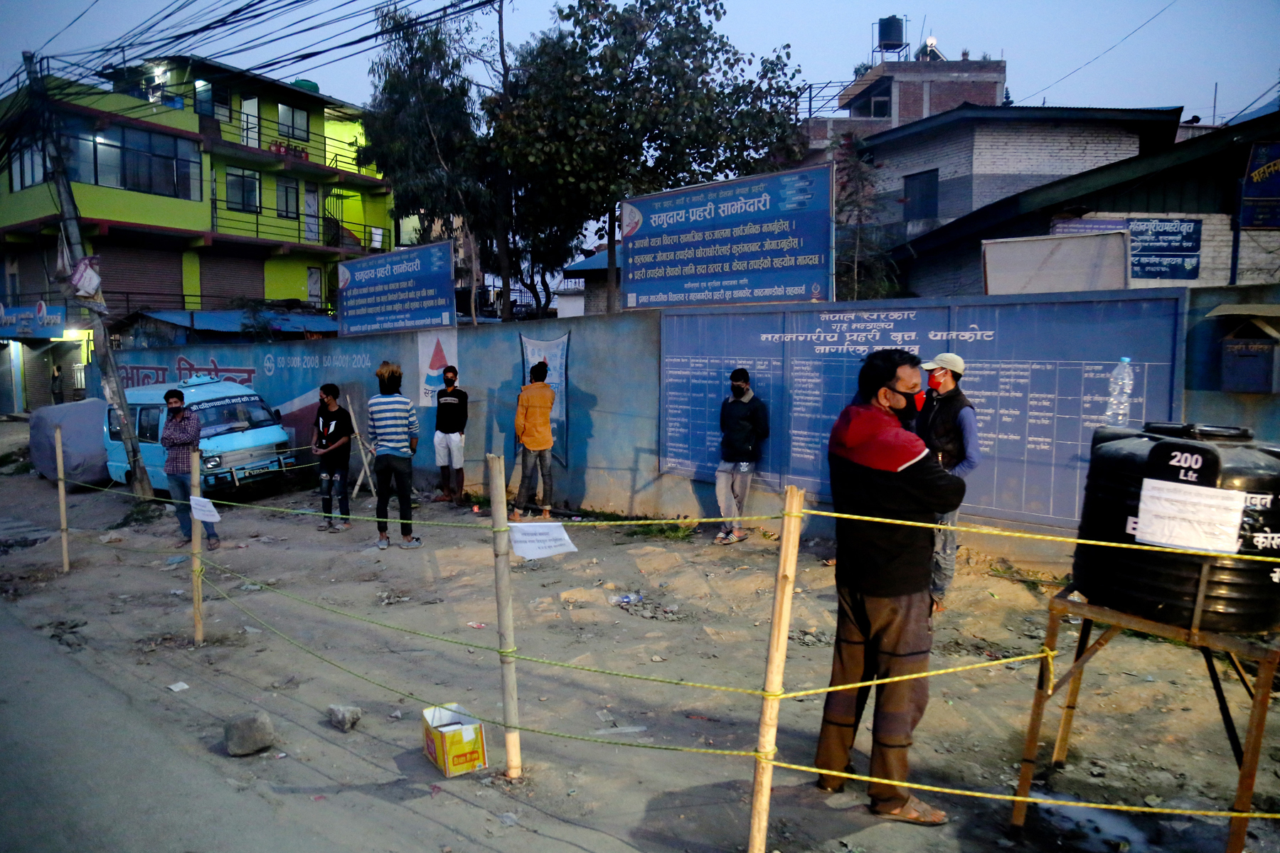 लकडाउन उल्लङ्घन गर्नेलाई नियन्त्रणमा