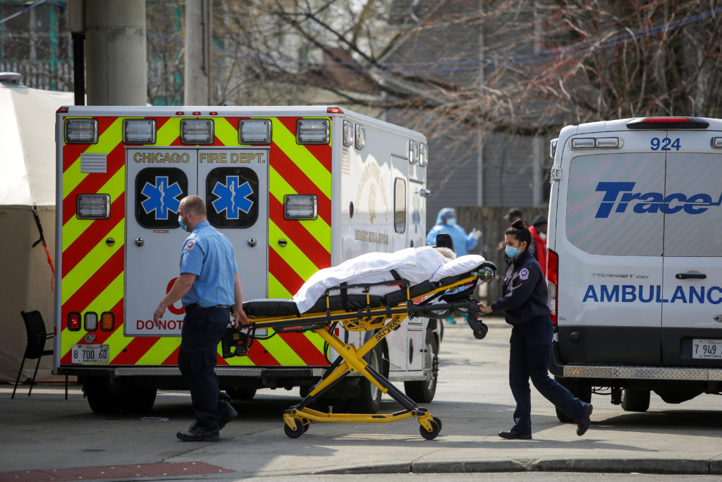 20,000: US death toll overtakes Italy’s as Midwest braces