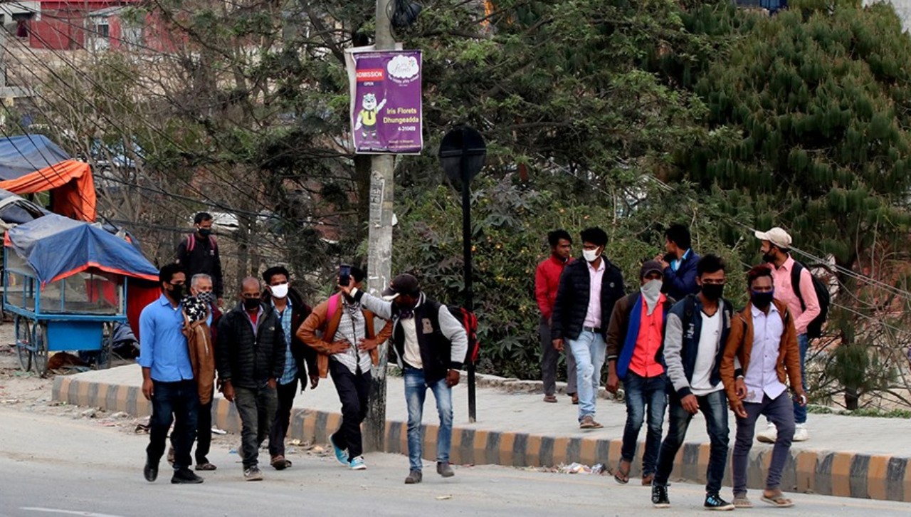 लकडाउन : अलपत्र मजदुरको उद्धार