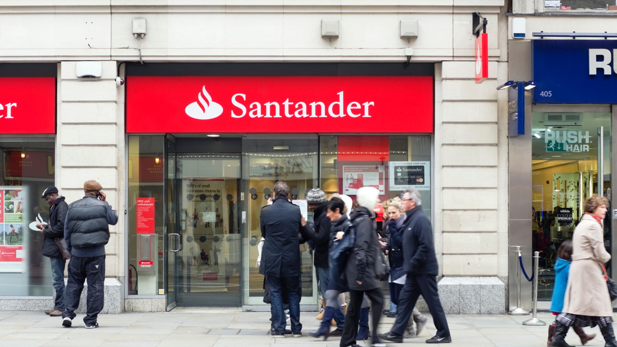 Spanish banking giant Banco Santander Tuesday