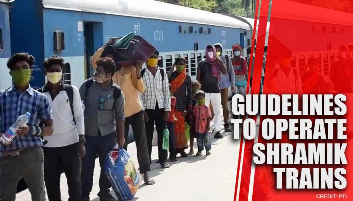 Railways issues guidelines for operation of ‘Shramik special trains’