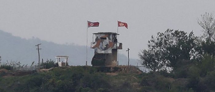 दुई कोरियाको सीमा क्षेत्रमा गोली चल्यो