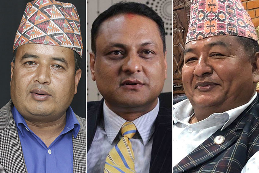 सांसद र  पूर्वप्रहरी महानिरीक्षकबाट डा भट्टराईलाई कारबाहीको माग गर्दै आयोगमा उजूरी