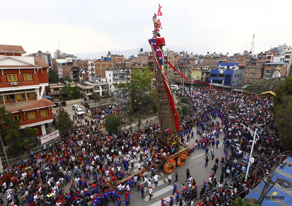 अझै हटेन रातो मच्छिन्द्रनाथ जात्रा अन्योल