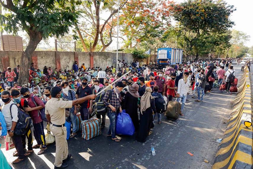 India records highest single-day spike of 8,380 cases