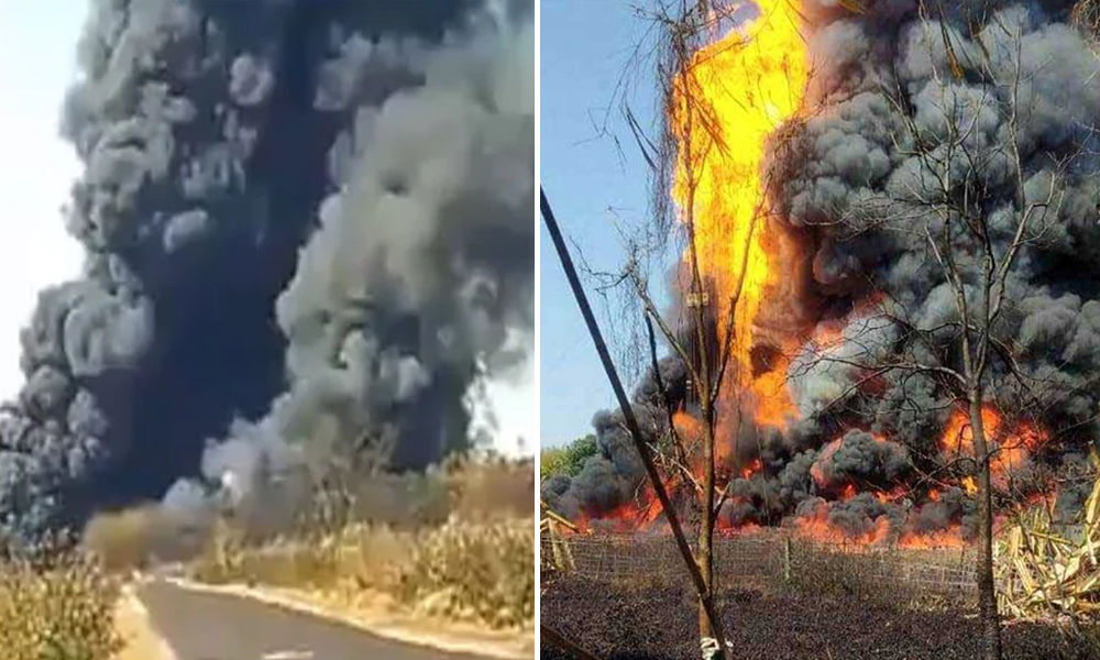 Assam fire: Army cordons off area
