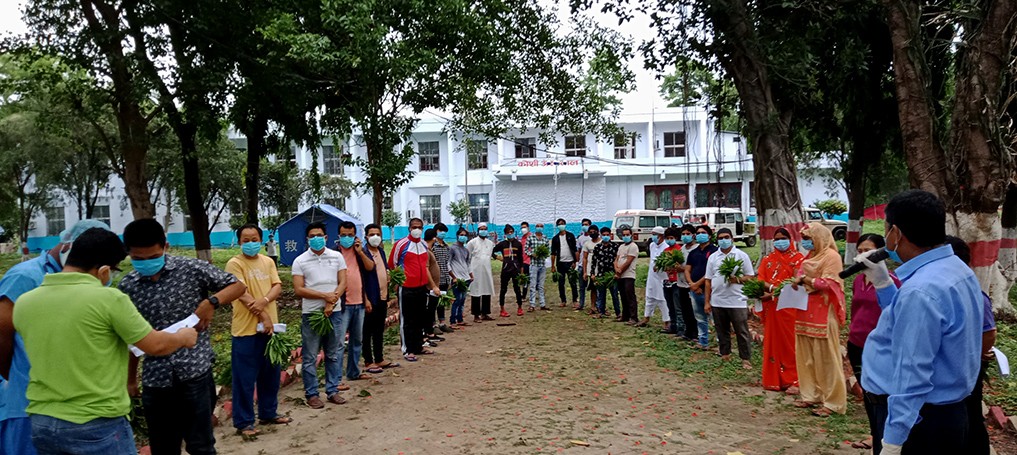 प्रदेश नं १ बाट ३०जना कोभिड–१९ सङ्क्रमित  घर फिर्ता
