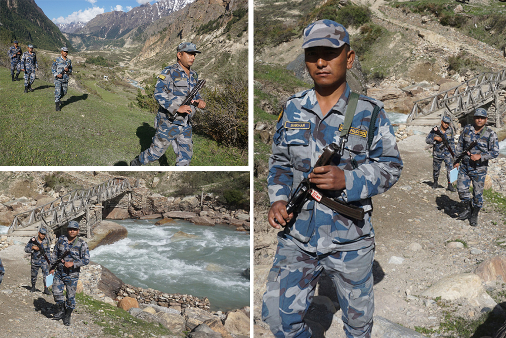 कालापानीमा सशस्त्रको नियमित गस्ती, पञ्चेश्वर र हिल्सामा बिओपी स्थापना हुँदै