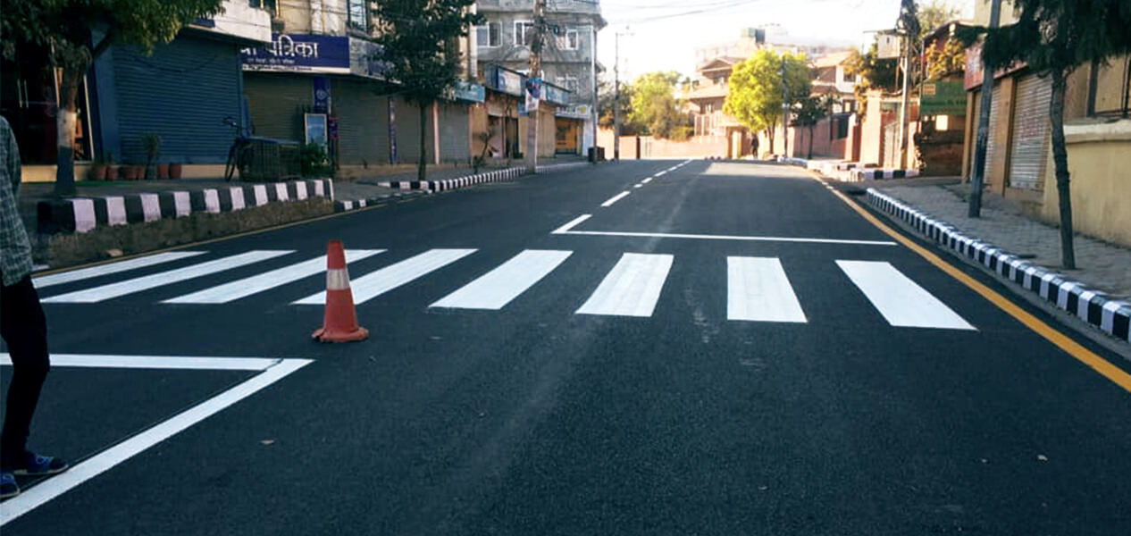 बन्दाबन्दीमै काठमाडौँका सडक मर्मत सम्पन्न