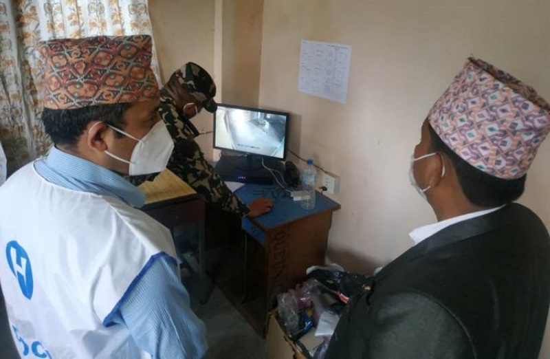 अनलाइनबाट कोरोना सङ्क्रमित भर्ना