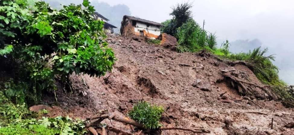 काठमाडौँको पटाप बस्ती पहिरोको जोखिममा
