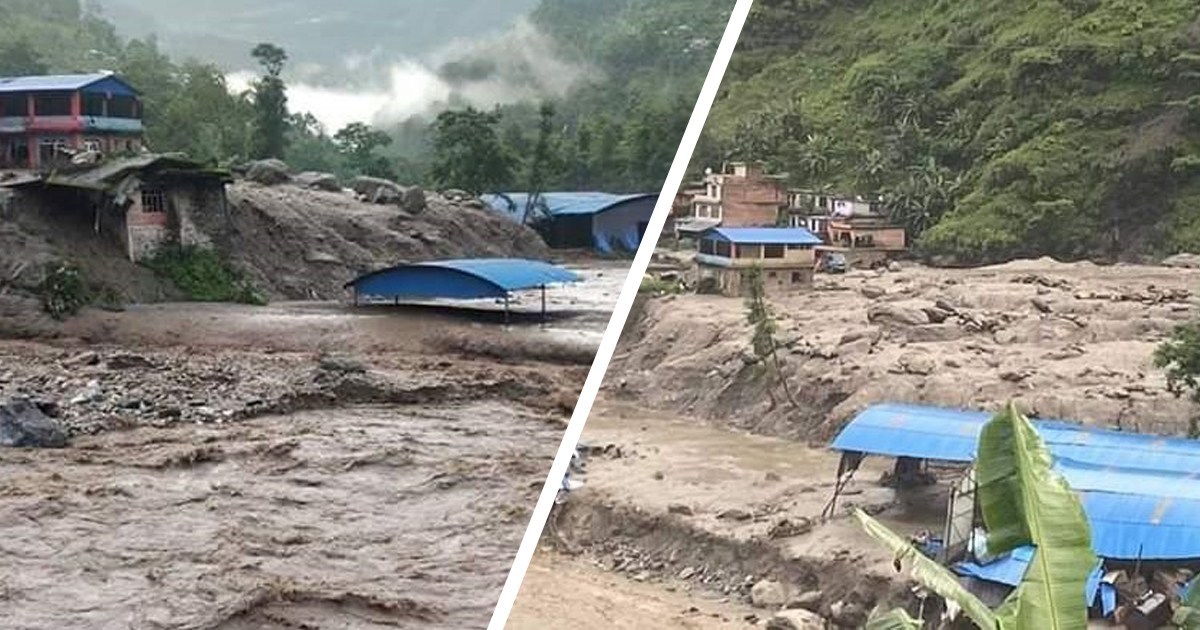 बाह्रबीसे बाढीमा २० बेपत्ता