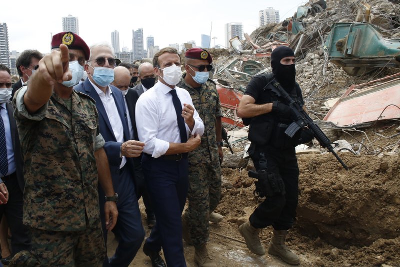 Macron promises help, Beirut residents vent fury at leaders