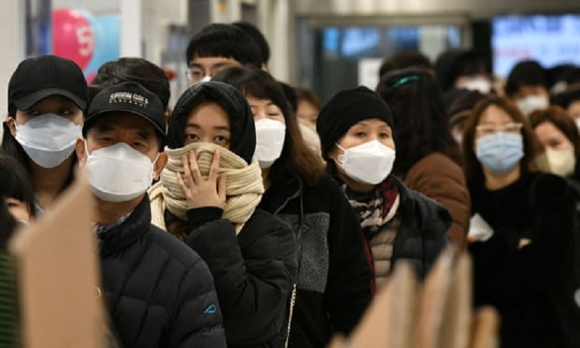 दक्षिण कोरियामा एकैदिनमा मार्चपछिकै सबैभन्दा धेरै सङ्क्रमित