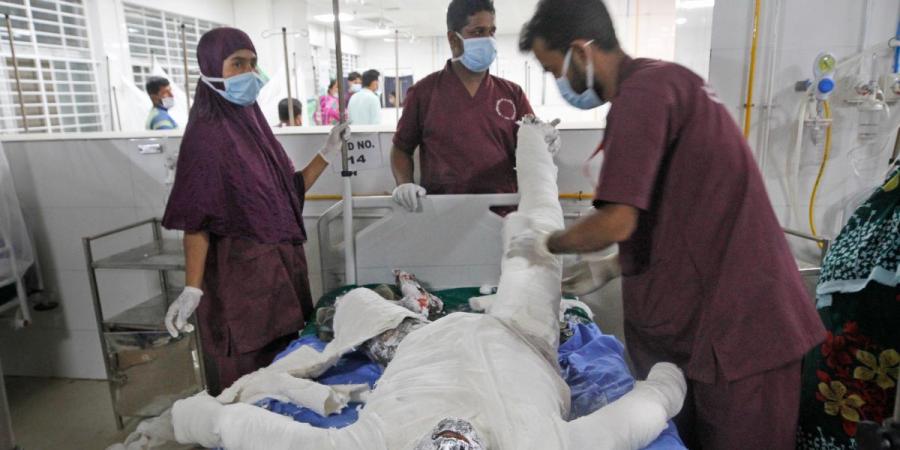 मस्जिदमा आगलागी हुँदा १२ को मृत्यु, अरु दर्जनौ घाइते