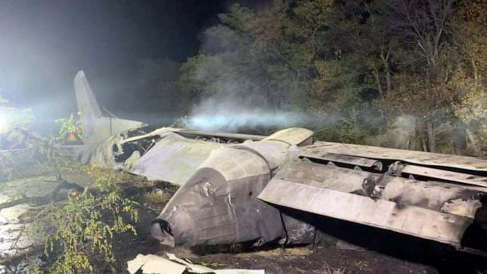 Ukraine military plane crash death toll rises to 25