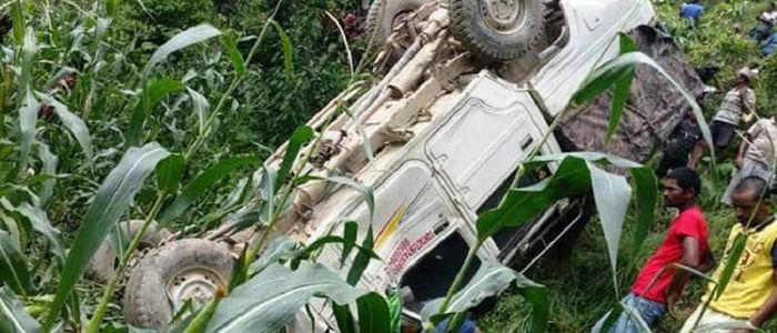 डोटीमा जीप दुर्घटना : १२ घाइते, दुईको अवस्था गम्भीर