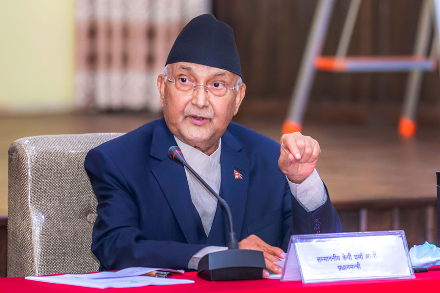राष्ट्रिय आकाङ्क्षा पूरा गर्न संविधान मार्गदर्शक : प्रधानमन्त्री ओली
