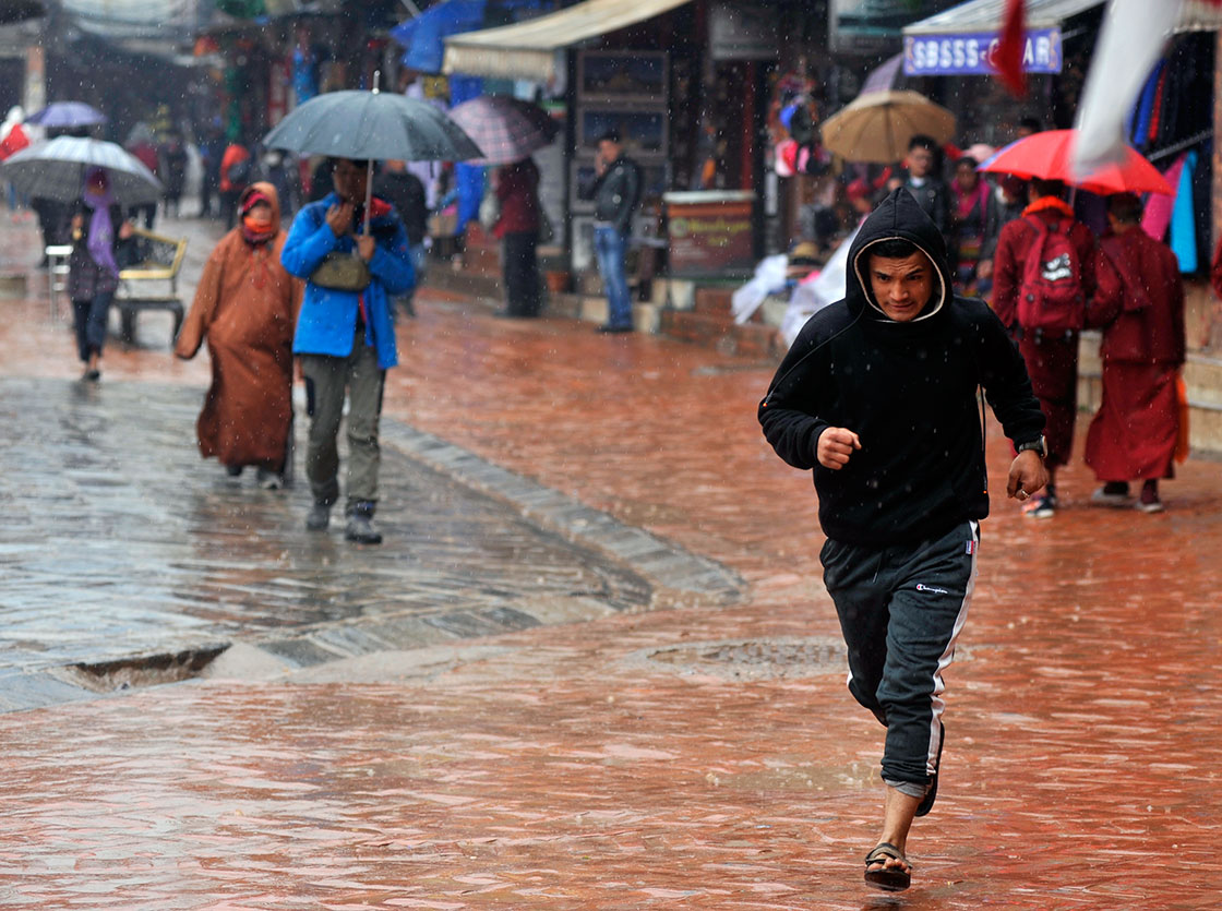 शनिबारसम्म देशका अधिकांश स्थानमा वर्षाको सम्भावना, सतर्क रहन आग्रह