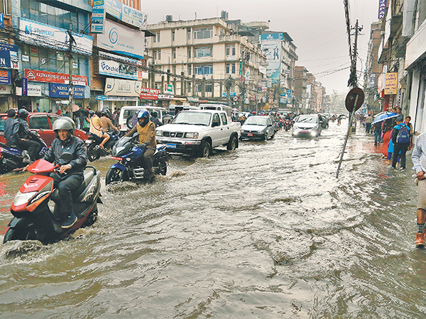 शहरी क्षेत्रमा जमेको पानी मानव स्वास्थ्यका लागि हानिकारक