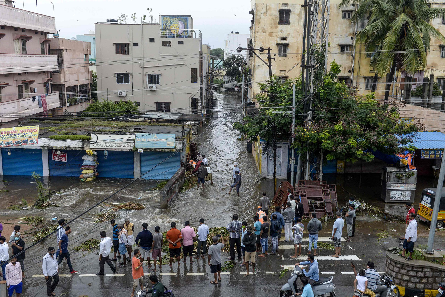 अत्यधिक बर्षाका कारण भारतको तेलंगानामा १२ को मृत्यु