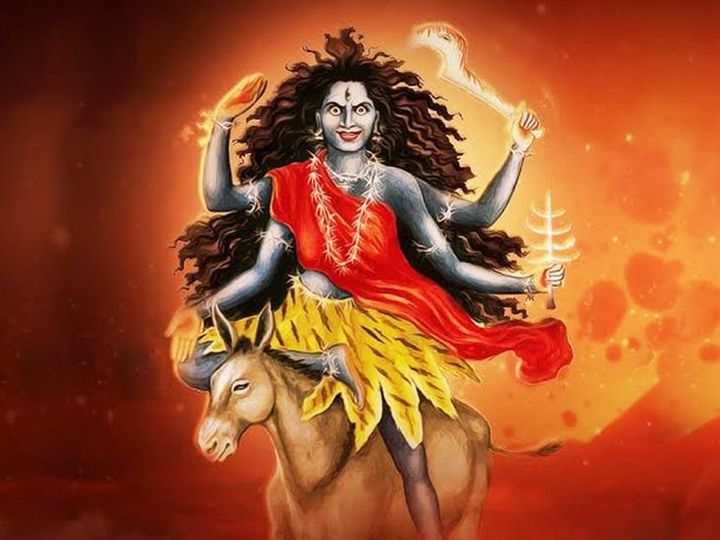 नवरात्रको सातौँ दिन कालरात्रि देवीको पूजा आराधना गरिँदै