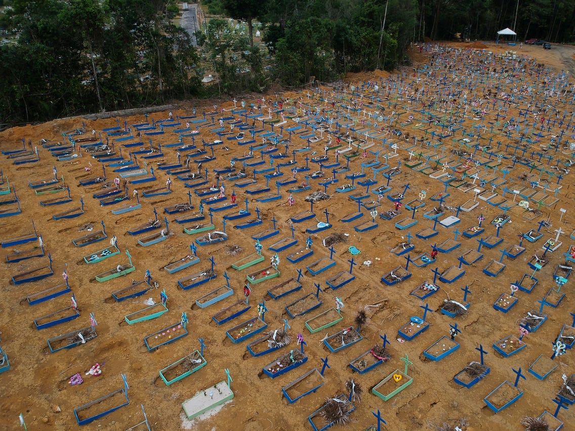 Brazil’s virus death toll surpasses 150,000