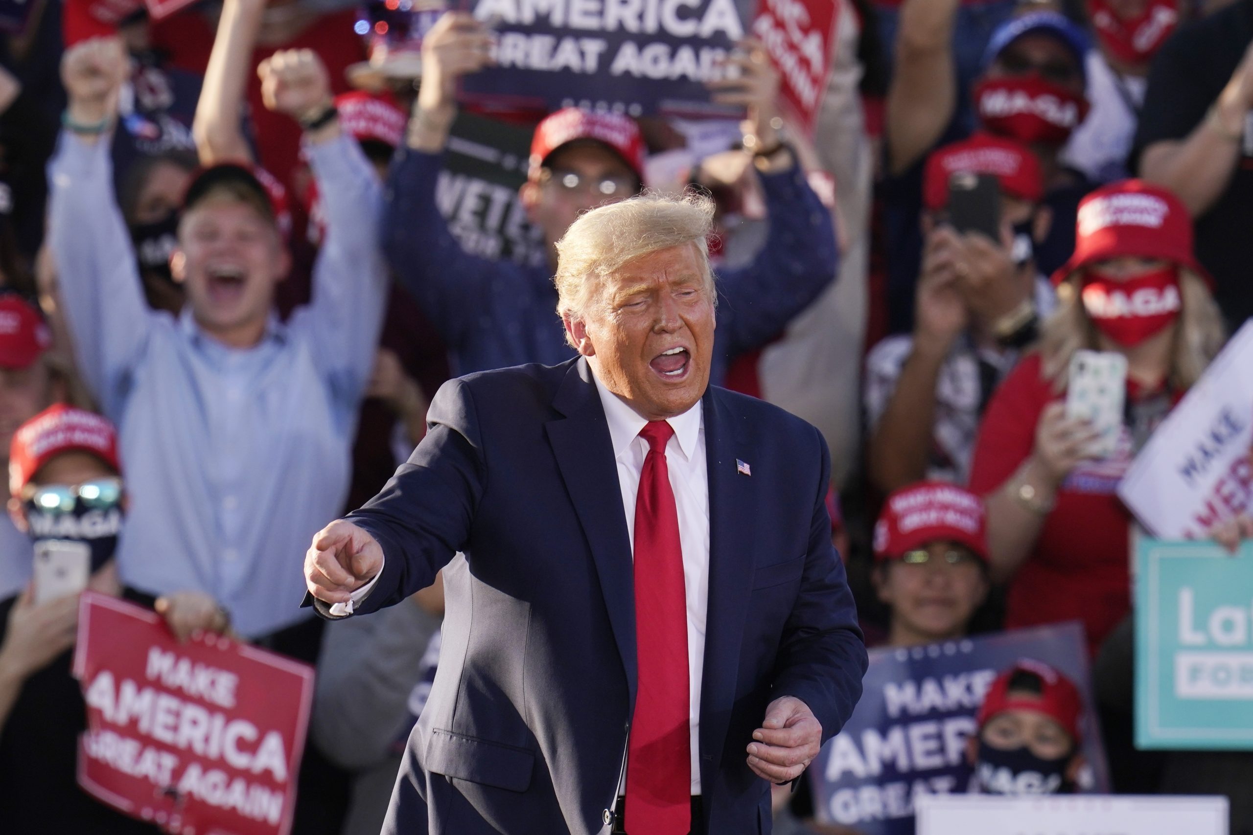 Trump ‘running angry,’ attacks polls, press and Dr. Fauci