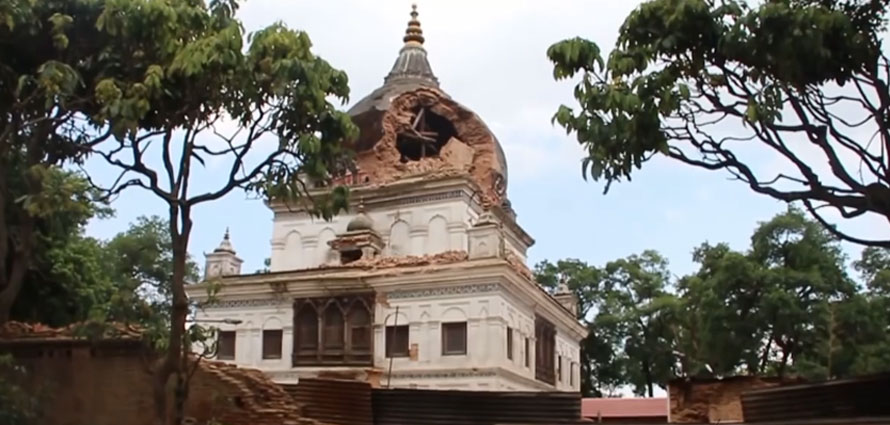 विश्वरूप मन्दिर पुनःनिर्माण गर्न पुरातत्वको स्वीकृति
