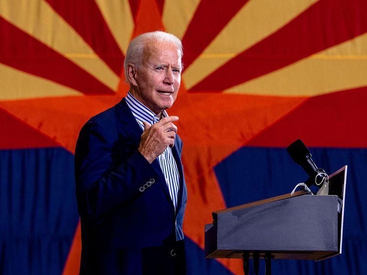 Biden holds 12 point lead over Trump in new national poll