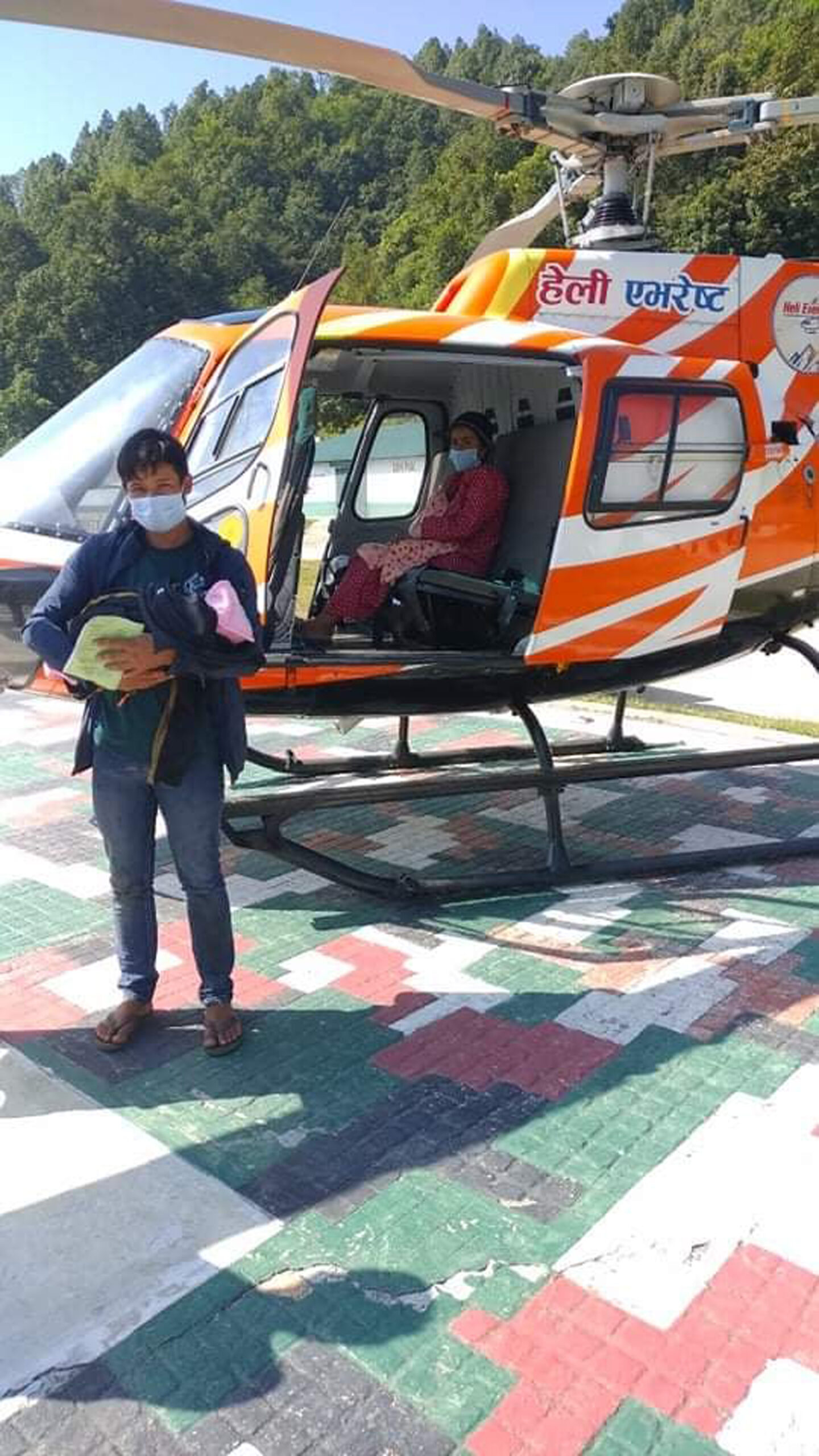 हेलिकप्टरमार्फत सुत्केरीको उद्धार