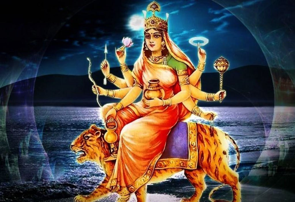 नवरात्रको छैटौँ दिन आज कात्यायनीको पूजा आराधना गरिँदै