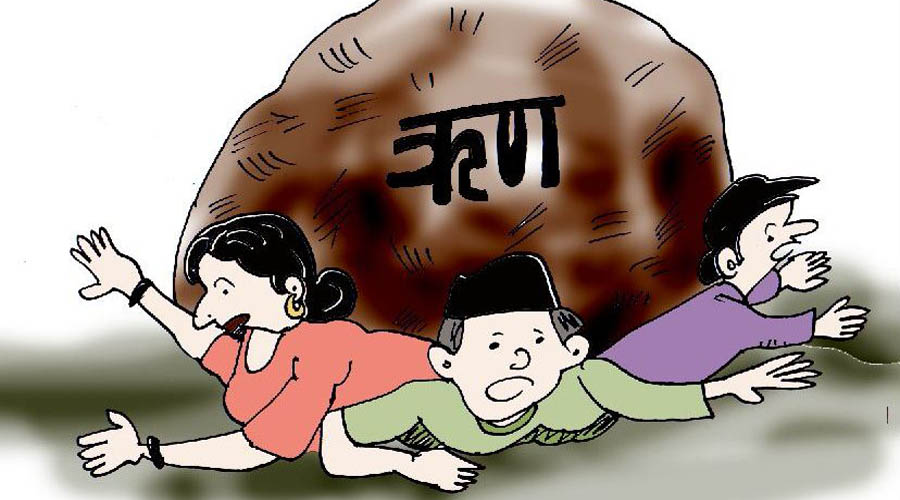 साहूबाट चर्को व्याजदरमा ऋण लिने चलन हट्दै