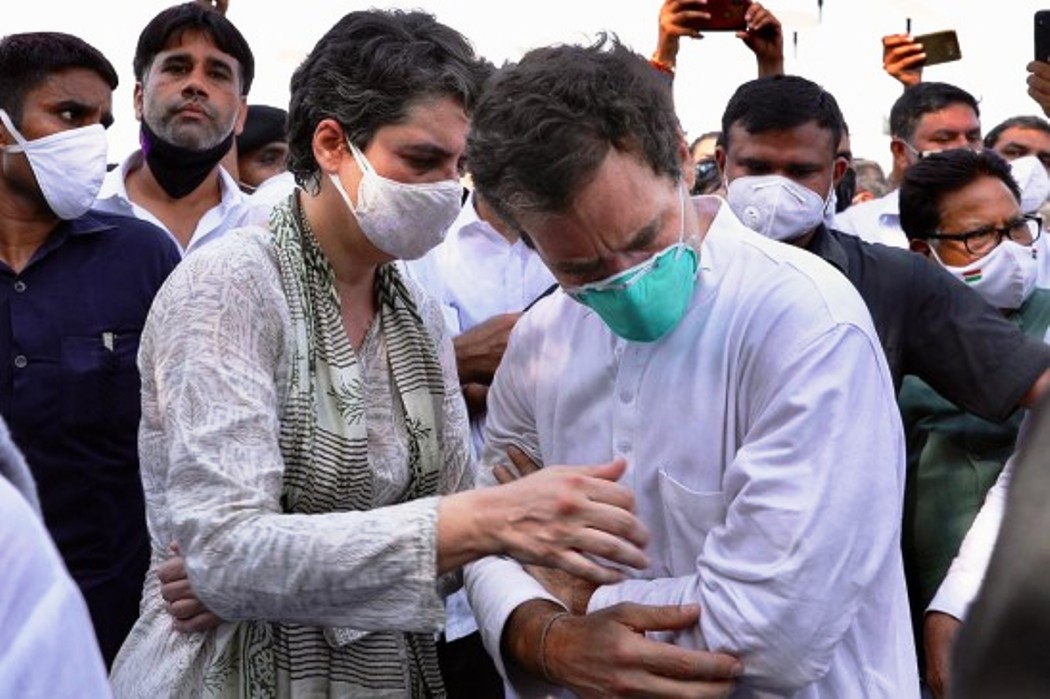 राहुल र प्रियंका गान्धी गिरफ्तार, राहुलको प्रश्न : यो देशमा मोदी बाहेक कोही हिड्न नपाउने हो ?